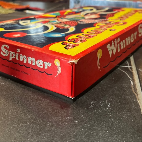 Vintage 1953 Winner Spinner Game *COMPLETE SET in EXCELLENT CONDITION* - Picture 8 of 9
